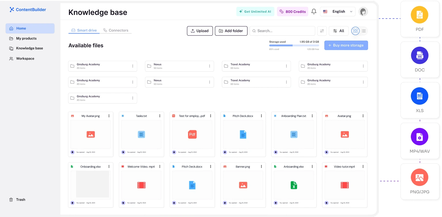 All-in-One AI Studio Interface