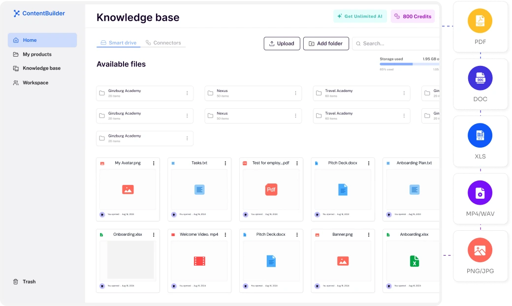 All-in-One AI Studio Interface